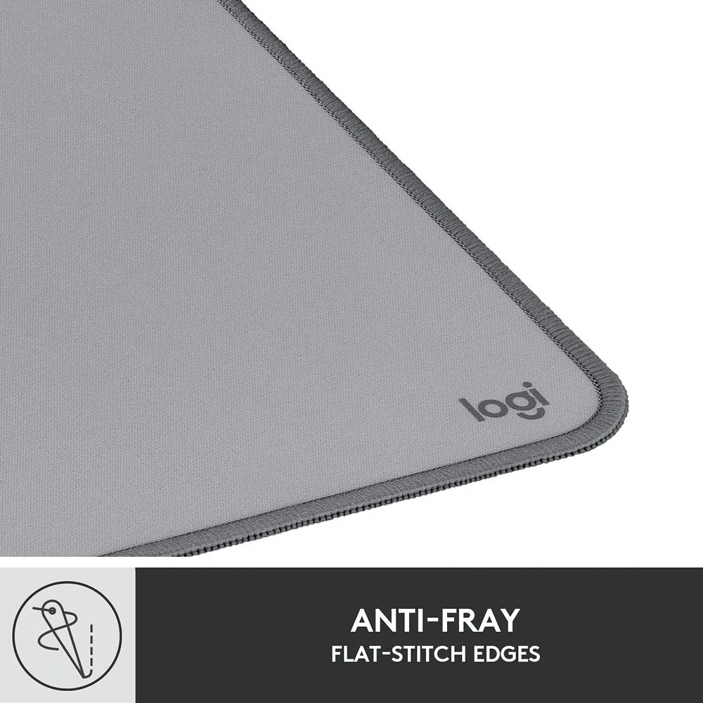 Logitech Desk Mat Studio Series Extended Mouse Pad with Spill-Resistant Large